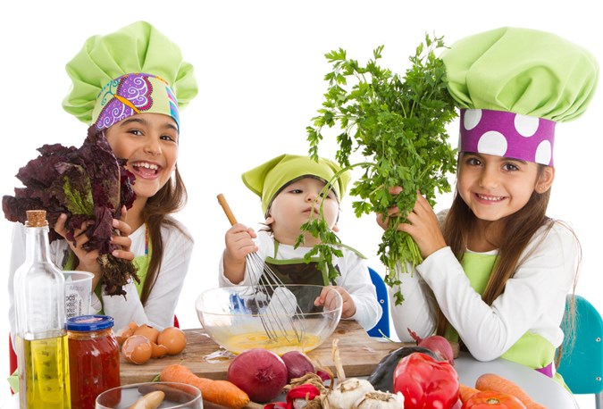 Not only will I get the kids to eat vegies, but they can prepare the dinners too! Win-Win! Image:Getty
