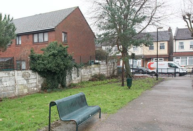 The park where the baby was found