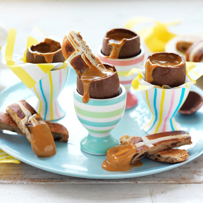 CARAMEL EASTER EGG SOLDIERS