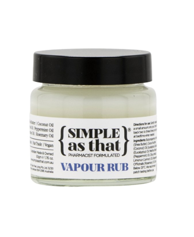 Simple As That Vapour Rub