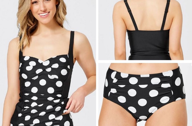 Shape Your Body Tankini $35 and Bikini Briefs $22 from Target.