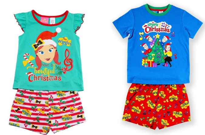 Kids Wiggles Christmas Pj's. Image: Big W