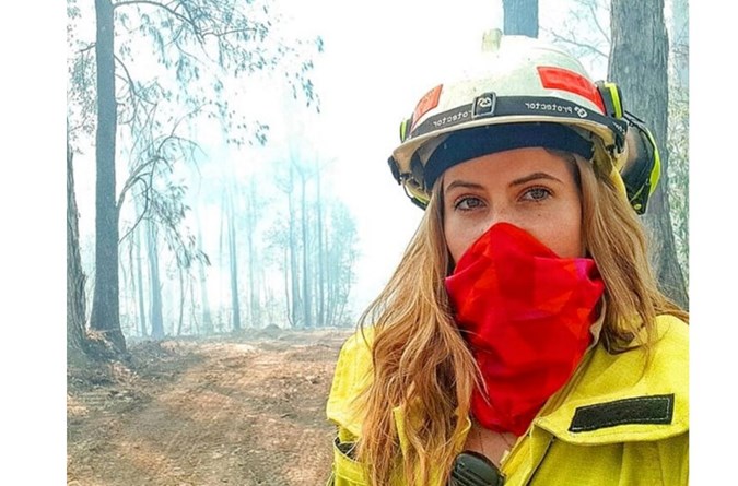 Female firefighters like Amy Pickersgill are fighting blazes across the country. Image: Instagram
