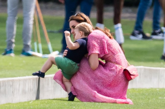 Kate revealed Louis has started following her around very closely, saying: “Me, me, me” – something which she added many parents can probably relate to. Image: Getty