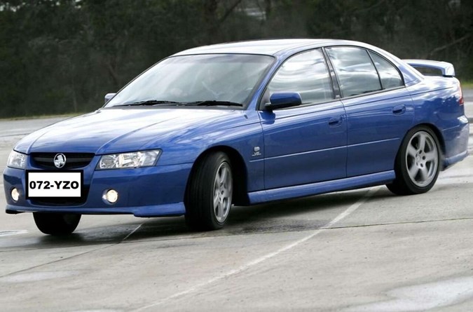 The man is travelling in a car described as being a blue, Holden commodore, Qld registration 072YZO
