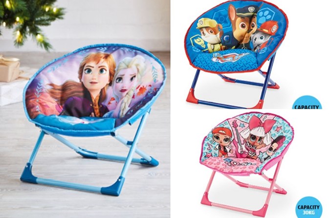 Kids moon chairs. Image: Aldi