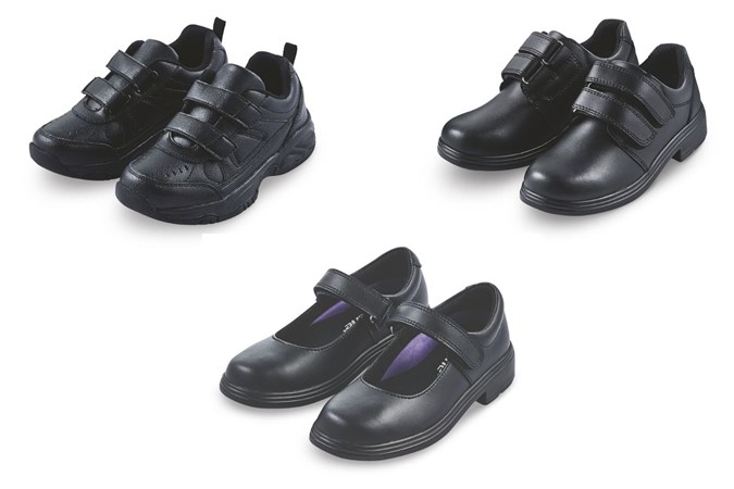 Aldi are bringing back their budget school shoe range this year. Image: Supplied.