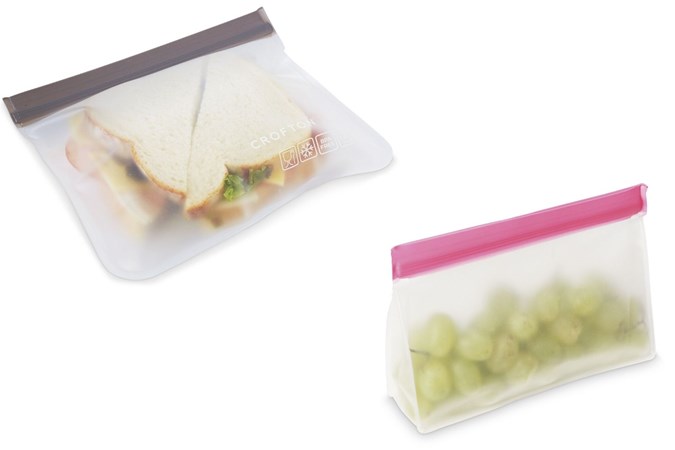 Reusable lunch and snack bags. Image: Supplied.