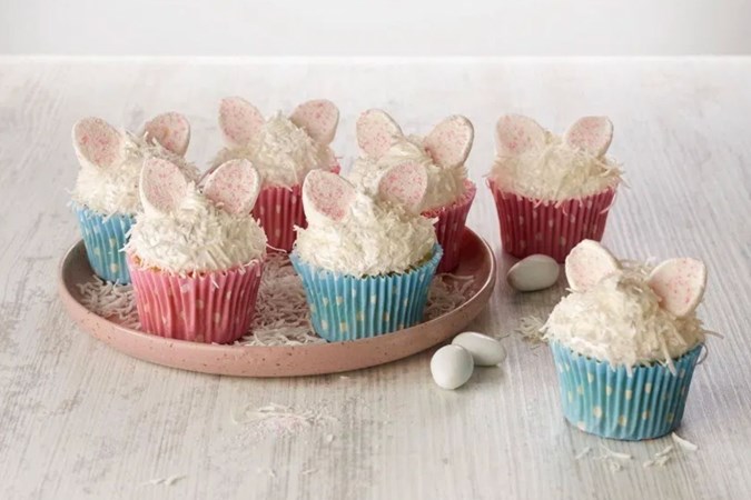 Easter Bunny Cupcakes