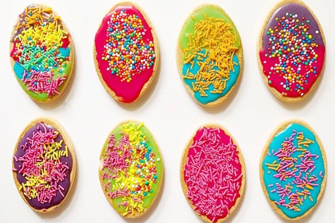Easter arrowroot biscuits. Image: one_little_miss/Instagram
