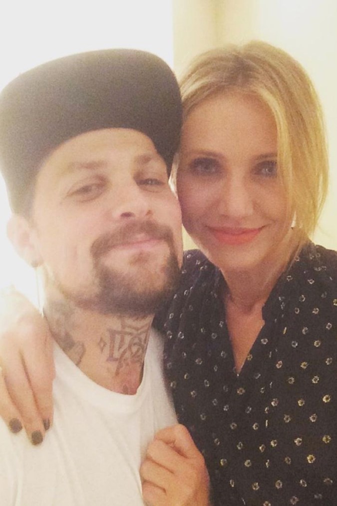 Cameron with rocker husband Benji Madden. Image: Instagram