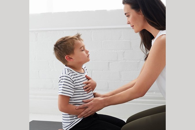 Megan with son River. Image: Tracey Lee Hayes/Mindful Life