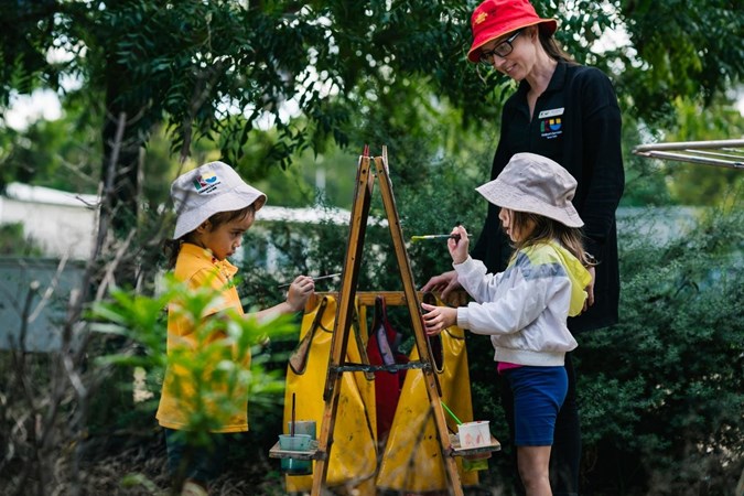 All preschool programs should be led by a university qualified early childhood teacher, and supported by other qualified educators.