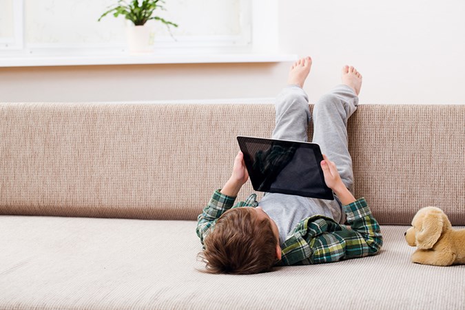 Is screen time impacting your child's eyesight? (Image: Getty)