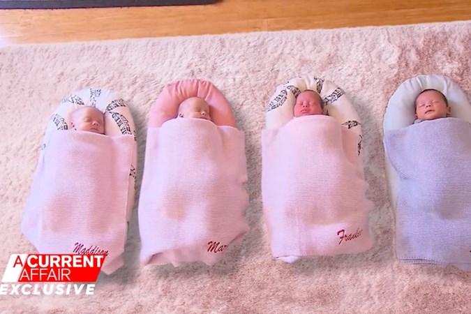 Meet Maddison Grace, Marley Rose, Frankee Gene and Maioha Kahn. Image: Channel Nine.