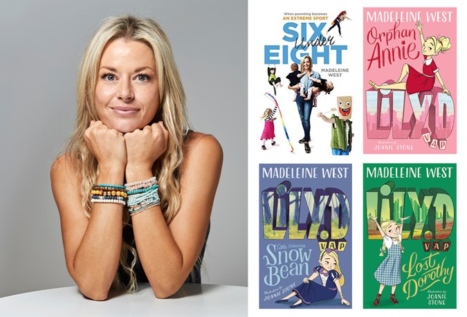 Madeleine West is the author of four books including 'Six Under Eight: when parenting becomes an extreme sport', and the 'Lily.D' children's book series.