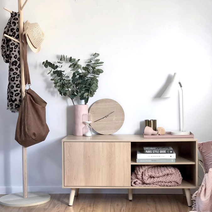 The Oak Sideboard (credit: @liz.amaya.style via Instagram)