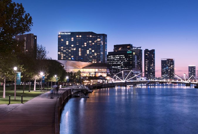 The Pan Pacific Hotel in Melbourne, Victoria