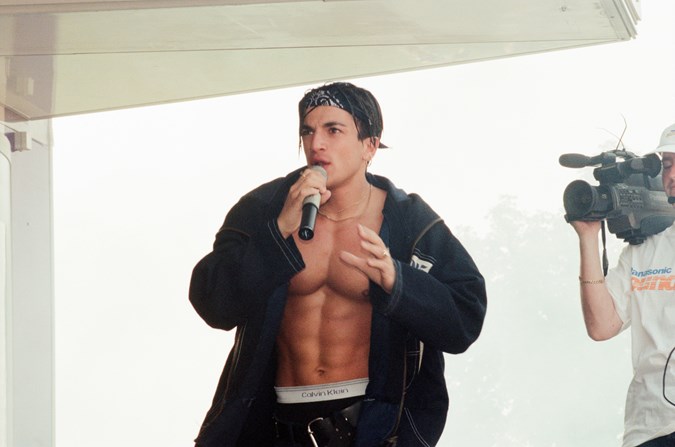 Peter Andre in 1995