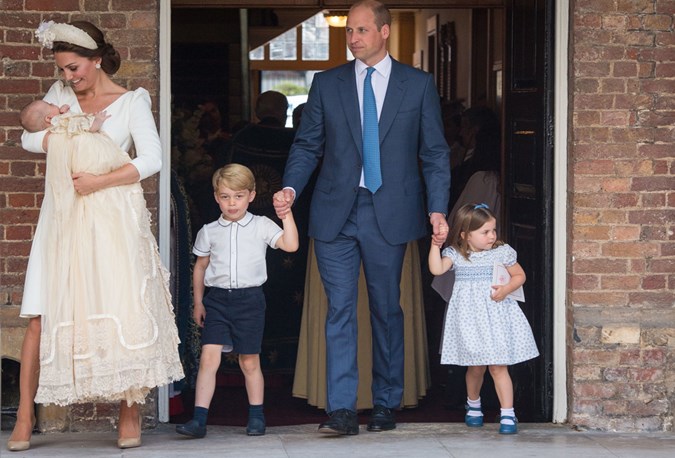 Little Prince Louis and Charlotte (and Daddy, William!) have chart-topping names.